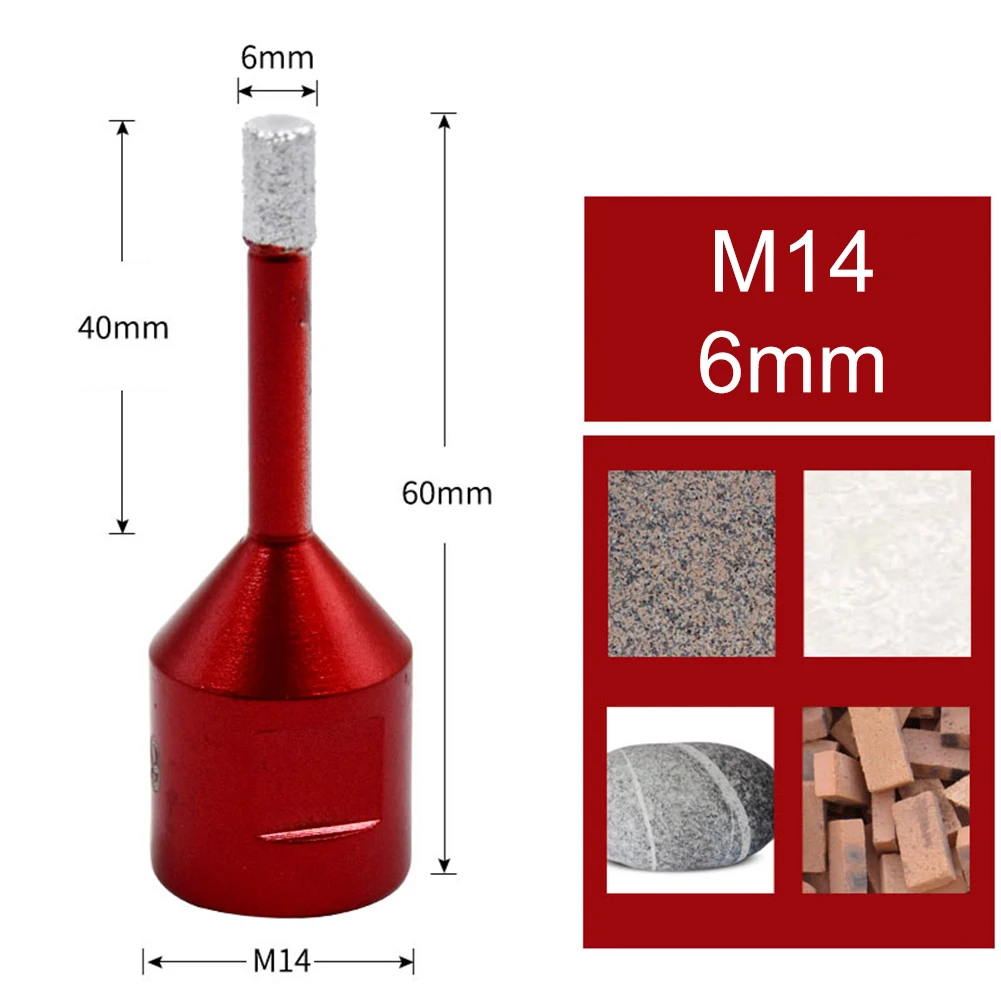 1 шт. 6-68 мм M14, сухое алмазное сверло, сердечник для сверления отверстий, резак для резки камня, фарфора, керамической плитки, стекла, гранита, ...
1 шт. 6-68 мм M14, сухое алмазное сверло, сердечник для сверления отверстий, резак для резки камня, фарфора, керамической плитки, стекла, гранита, ...