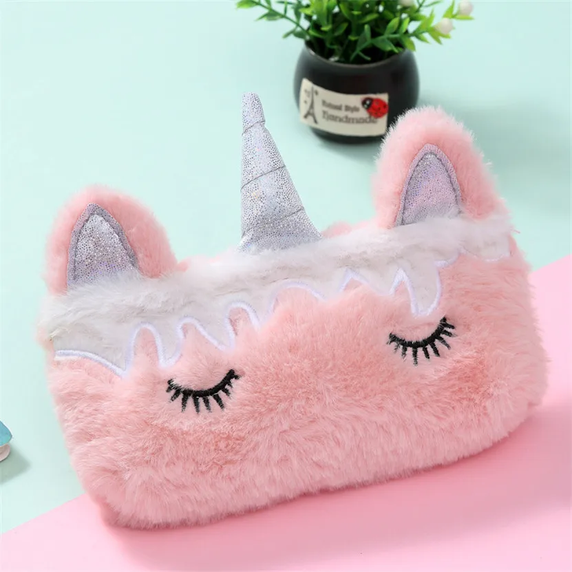 Pencil Cases For Girls School Stationery Unicorn Papelería Kawaii Cute Things Plush Pencil Bags Storage Pen Case Office Supplies
Pencil Cases For Girls School Stationery Unicorn Papelería Kawaii Cute Things Plush Pencil Bags Storage Pen Case Office Supplies