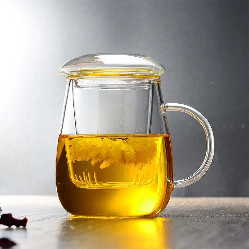 Creative Mushroom Cup Heat-Resistant Glass Tea Cup Office Glass Tea Cup with Filter Scented Tea Cup 
Creative Mushroom Cup Heat-Resistant Glass Tea Cup Office Glass Tea Cup with Filter Scented Tea Cup