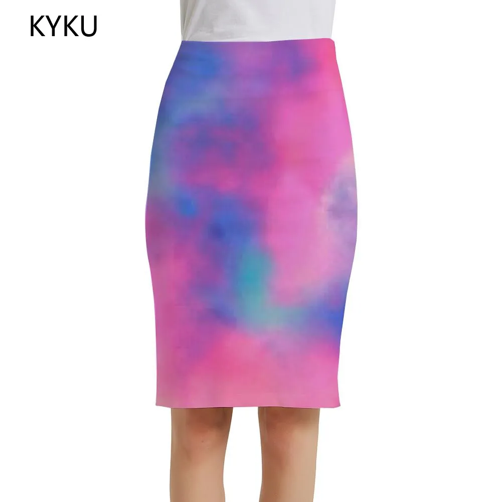 KYKU Tie Dye Skirts Women Colorful Pencil Harajuku Sundresses Novel Elegant Ladies Skirts Womens Vintage Cool Fashion 
KYKU Tie Dye Skirts Women Colorful Pencil Harajuku Sundresses Novel Elegant Ladies Skirts Womens Vintage Cool Fashion