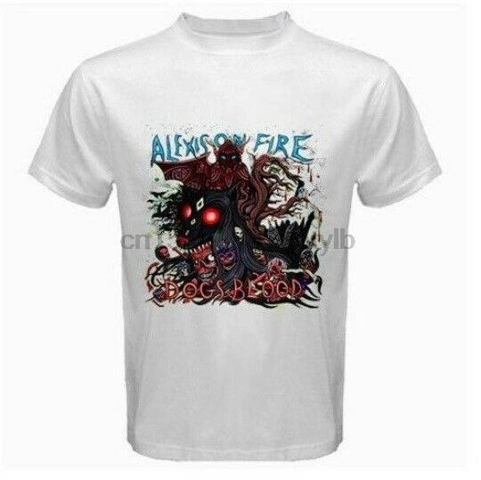ALEXISONFIRE собак крови футболки пост хардкор диапазона S M L XL 2XL 3XL футболка | Мужская
