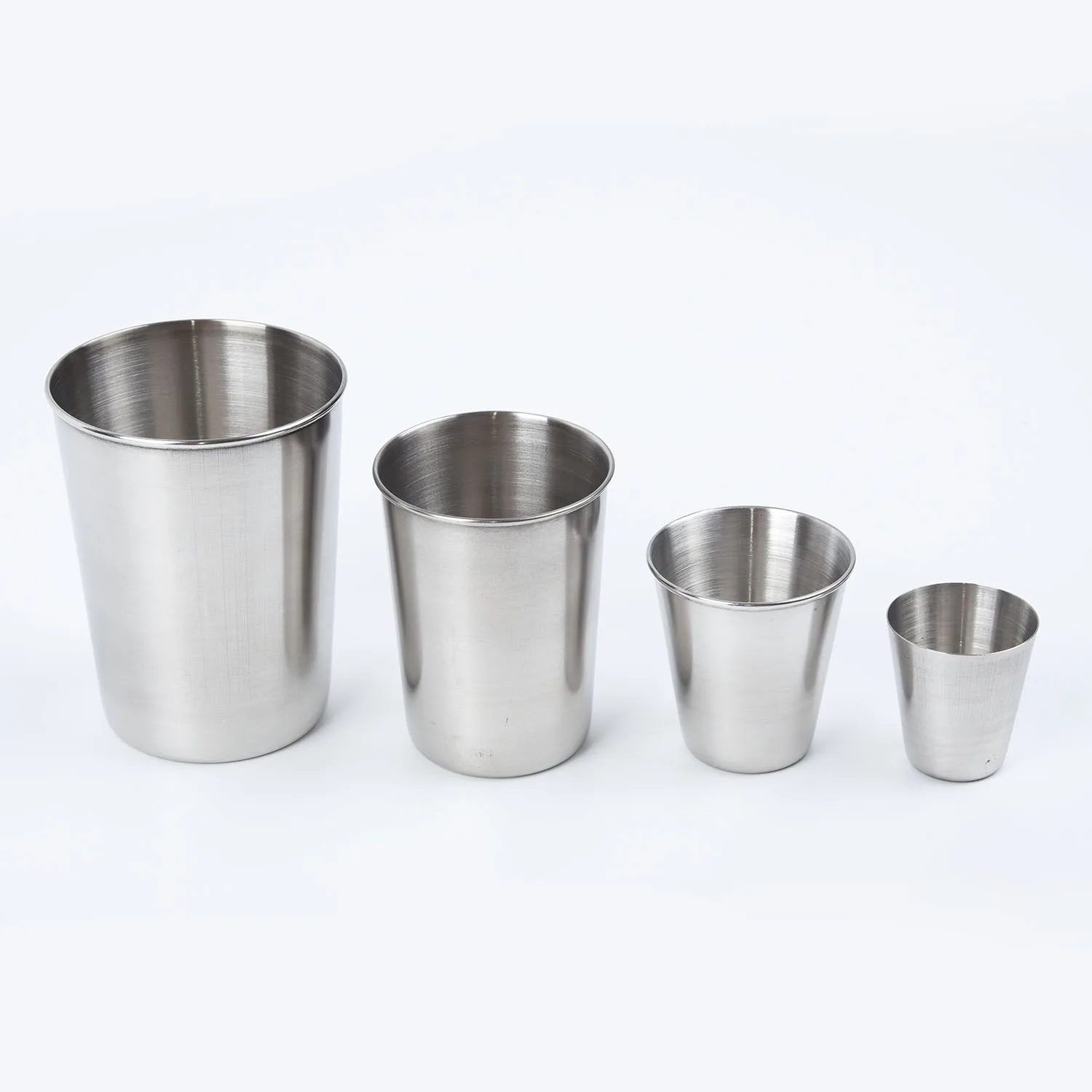 30/70/180/320ML New Stainless Steel Water Cup Wine Beer Cola Milkshake Cup For Bar Coffee Shop Home Drinkware Container
30/70/180/320ML New Stainless Steel Water Cup Wine Beer Cola Milkshake Cup For Bar Coffee Shop Home Drinkware Container