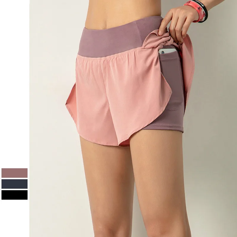 Women Yoga Short Workout Fitness Sportwear Gym Double Shorts Side Pocket Running Gym Yoga Fitness Breathable Quick Dry Sportwear
Women Yoga Short Workout Fitness Sportwear Gym Double Shorts Side Pocket Running Gym Yoga Fitness Breathable Quick Dry Sportwear