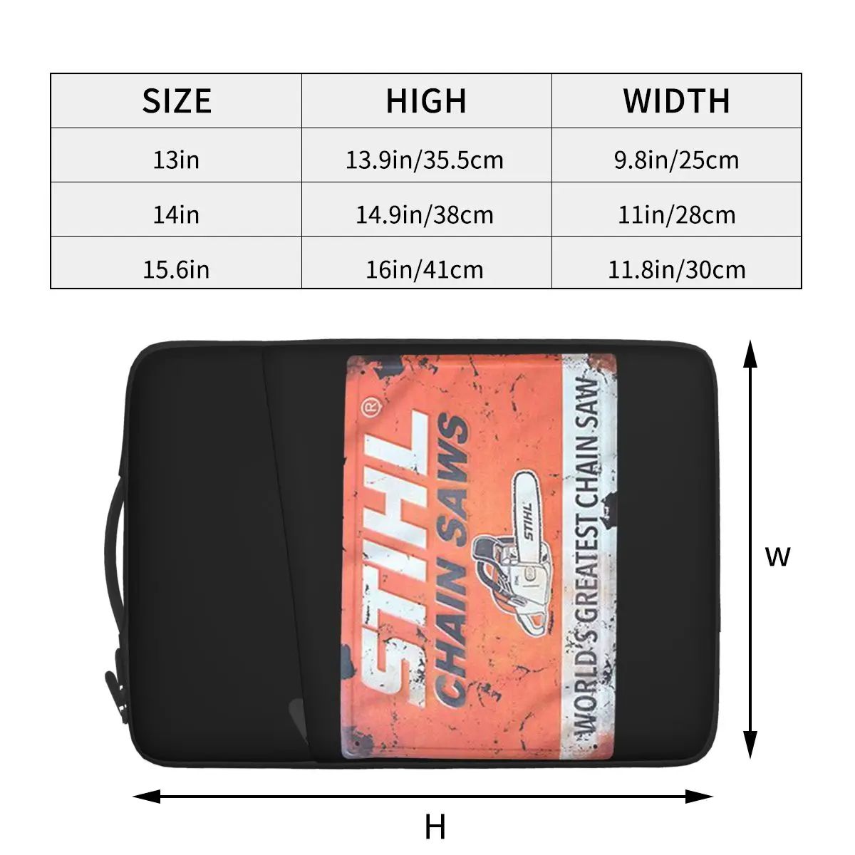 POWERED BY STIHL Novelty Cool Waterproof laptop bag 13 14 15 inch. Laptop bag protective cover for briefcase.
POWERED BY STIHL Novelty Cool Waterproof laptop bag 13 14 15 inch. Laptop bag protective cover for briefcase.