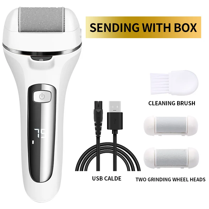 Electric Foot File for Heels Grinding Pedicure Tools Professional Foot Care Tool Rechargeable Dead Hard Skin Callus Remover
Electric Foot File for Heels Grinding Pedicure Tools Professional Foot Care Tool Rechargeable Dead Hard Skin Callus Remover