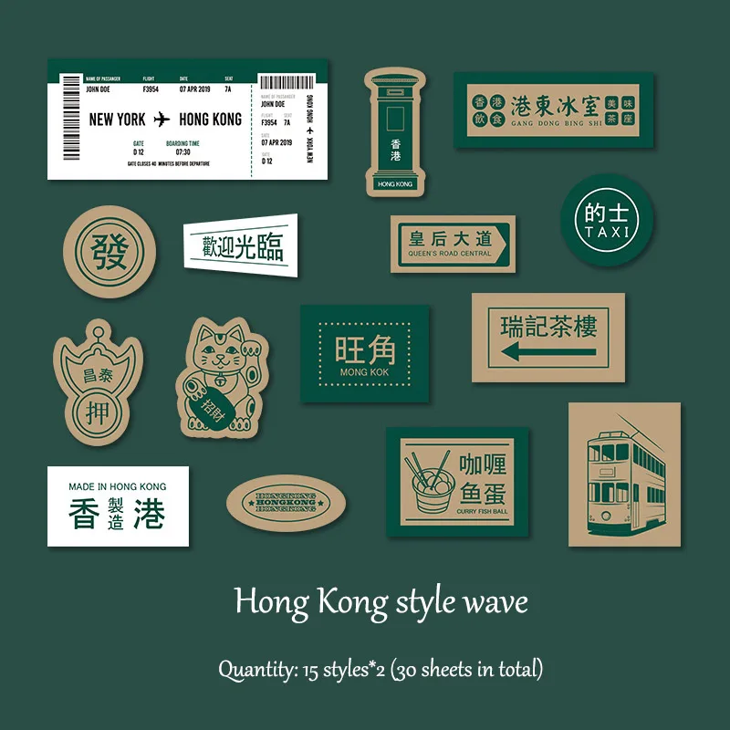 Retro Town Sticker Kraft Paper Hong Kong Style Ins Hand Account Material Mobile Phone DIY Decoration Art Sealing Stickers
Retro Town Sticker Kraft Paper Hong Kong Style Ins Hand Account Material Mobile Phone DIY Decoration Art Sealing Stickers