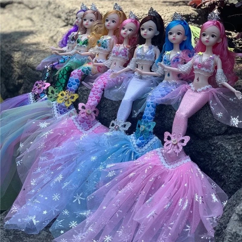 45cm New Bjd Doll Mermaid Doll 13 Joints Movable Bjd Doll Swimming Mermaid Doll Magic Classic Fish Tail Toy Girl Christmas Gifts
45cm New Bjd Doll Mermaid Doll 13 Joints Movable Bjd Doll Swimming Mermaid Doll Magic Classic Fish Tail Toy Girl Christmas Gifts