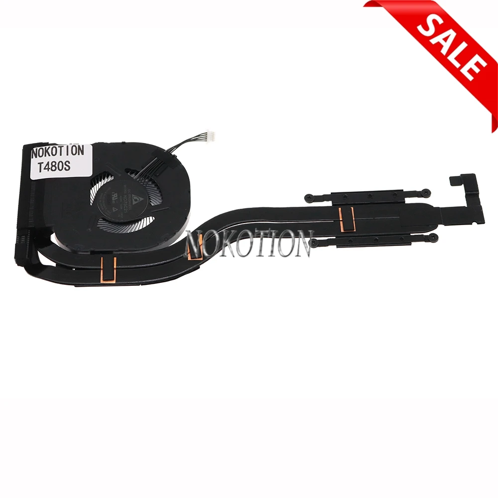 Nokotion Brand new 01HW697 For Lenovo Thinkpad T480S Laptop CPU GPU Heatsink Radiator Cooler Thermal Module
Nokotion Brand new 01HW697 For Lenovo Thinkpad T480S Laptop CPU GPU Heatsink Radiator Cooler Thermal Module