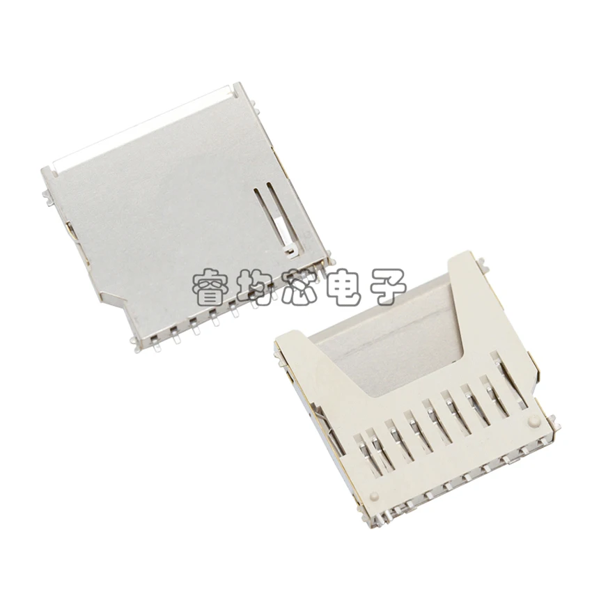 50PCS/Lot Large SD Card Holder Socket Connector 11P With column
50PCS/Lot Large SD Card Holder Socket Connector 11P With column
