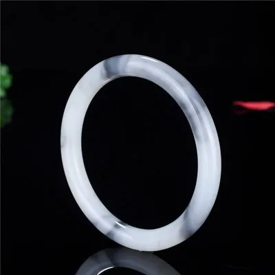 Zheru Jewelry Natural Hetian Jade Round Bar Two-tone 54-64mm Bracelet Elegant Princess Jewelry Best Gift
Zheru Jewelry Natural Hetian Jade Round Bar Two-tone 54-64mm Bracelet Elegant Princess Jewelry Best Gift