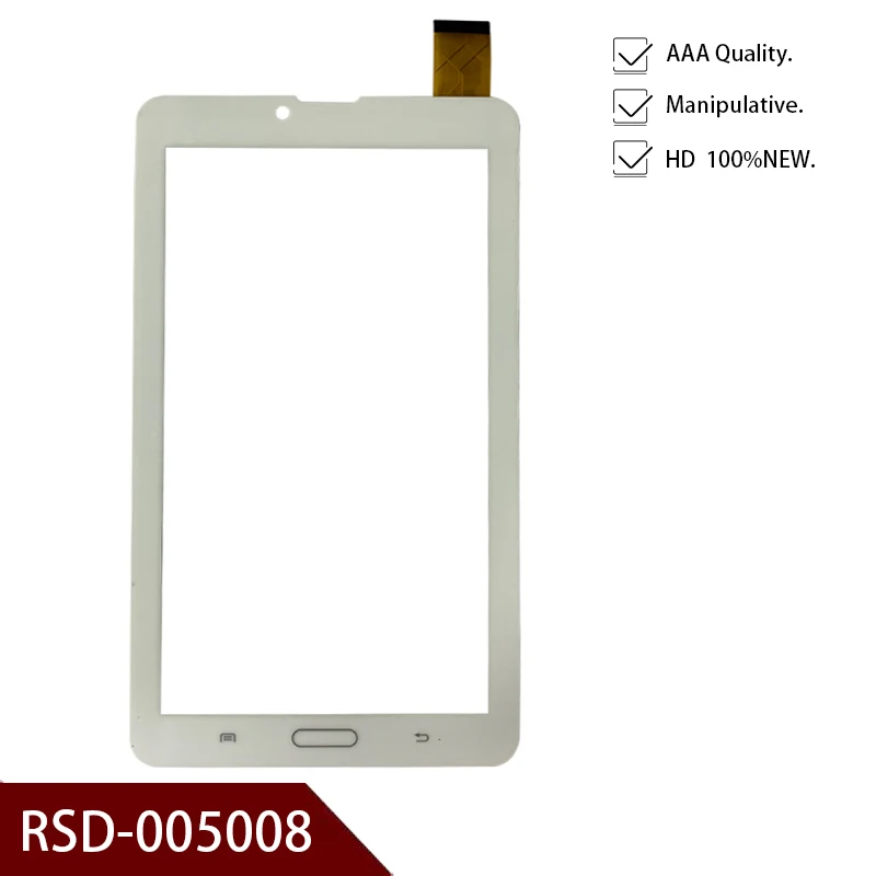 New Original White 7" inch Tablet RSD-005008 Touch screen digitizer panel replacement glass Sensor Free Shipping
New Original White 7" inch Tablet RSD-005008 Touch screen digitizer panel replacement glass Sensor Free Shipping