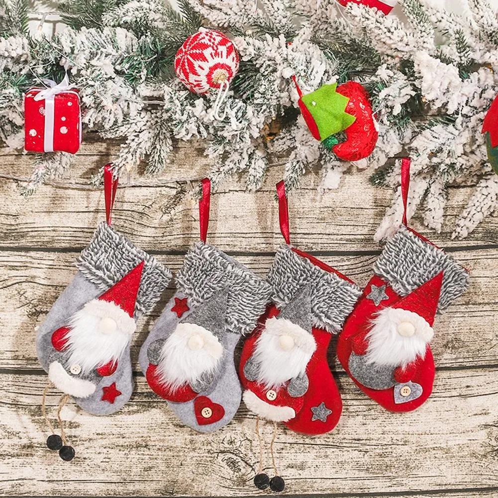 Christmas Stockings Xmas Tree Decoration Pendants Candy Gift Bags Christmas Sock Child Kids Gifts New Year 2020 Navidad
Christmas Stockings Xmas Tree Decoration Pendants Candy Gift Bags Christmas Sock Child Kids Gifts New Year 2020 Navidad