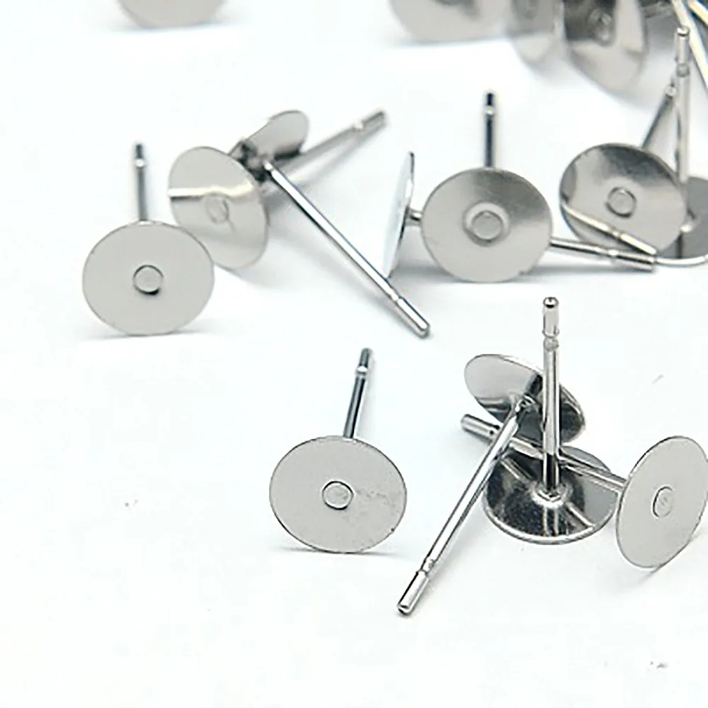 304 Stainless Steel Studs Support DIY Flat Bottom Ear Pin and Stud Earring Ornament Accessories Manufacturer ear ring diy
304 Stainless Steel Studs Support DIY Flat Bottom Ear Pin and Stud Earring Ornament Accessories Manufacturer ear ring diy