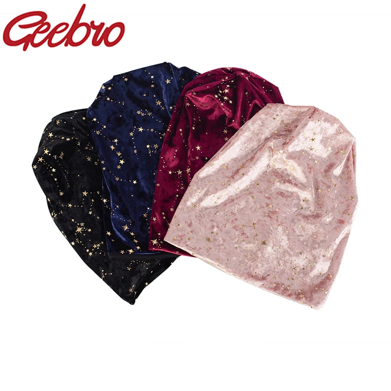Фото Geebro женская модная повседневная шапка с разбрызгивающимися красками Круглая