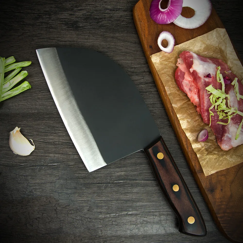 Дамасский кухонный нож из нержавеющей стали ножи мясной мяса овощей резки
