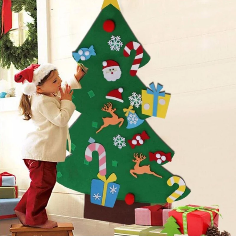 Baby Montessori Toy DIY Felt Christmas Tree Toddlers Busy Board Xmas Tree Gift For Boy Girl Door Wall Ornament Decorations Gifts
Baby Montessori Toy DIY Felt Christmas Tree Toddlers Busy Board Xmas Tree Gift For Boy Girl Door Wall Ornament Decorations Gifts