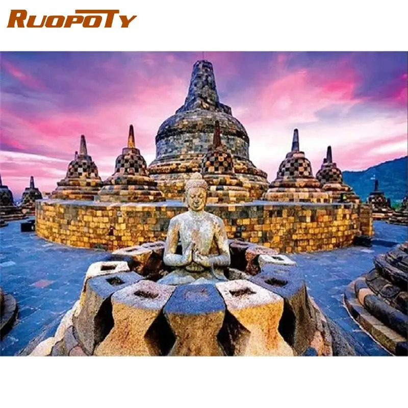 RUOPOTY DIY Frame Painting By Number Building Picture By Numbers Kits Acrylic Paint On Canvas For Home Decors Artcraft 60x75cm
RUOPOTY DIY Frame Painting By Number Building Picture By Numbers Kits Acrylic Paint On Canvas For Home Decors Artcraft 60x75cm