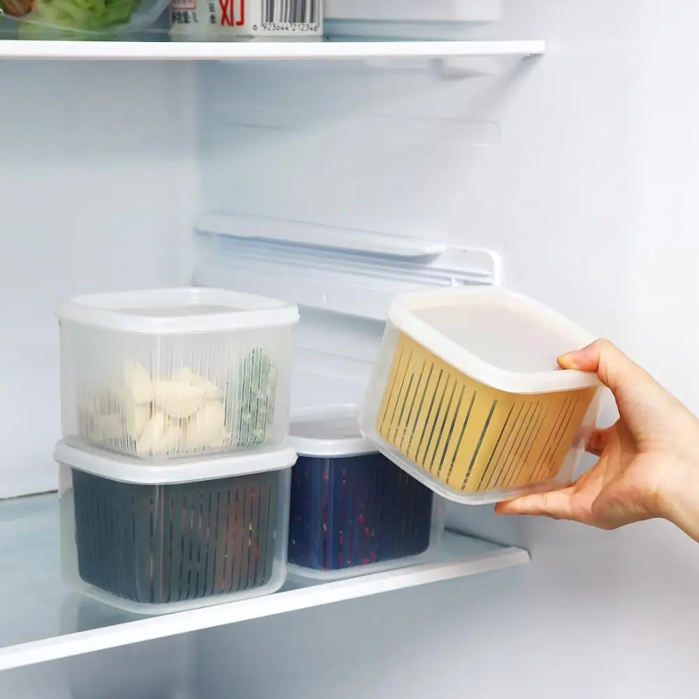 Creative Refrigerator Fresh Organizer Food Storage Box Garlic Onion Ginger Sealed Bins Fruit Vegetable Drainer Case Food Crisper
Creative Refrigerator Fresh Organizer Food Storage Box Garlic Onion Ginger Sealed Bins Fruit Vegetable Drainer Case Food Crisper