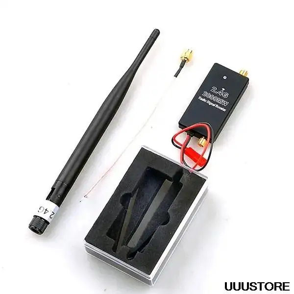 FPV 2.4G 2W 2000mW Mini Radio Signal Booster Amplifier Module for DJI Phantom RC Transmitter FPV Extend Range Drone Accessory
FPV 2.4G 2W 2000mW Mini Radio Signal Booster Amplifier Module for DJI Phantom RC Transmitter FPV Extend Range Drone Accessory