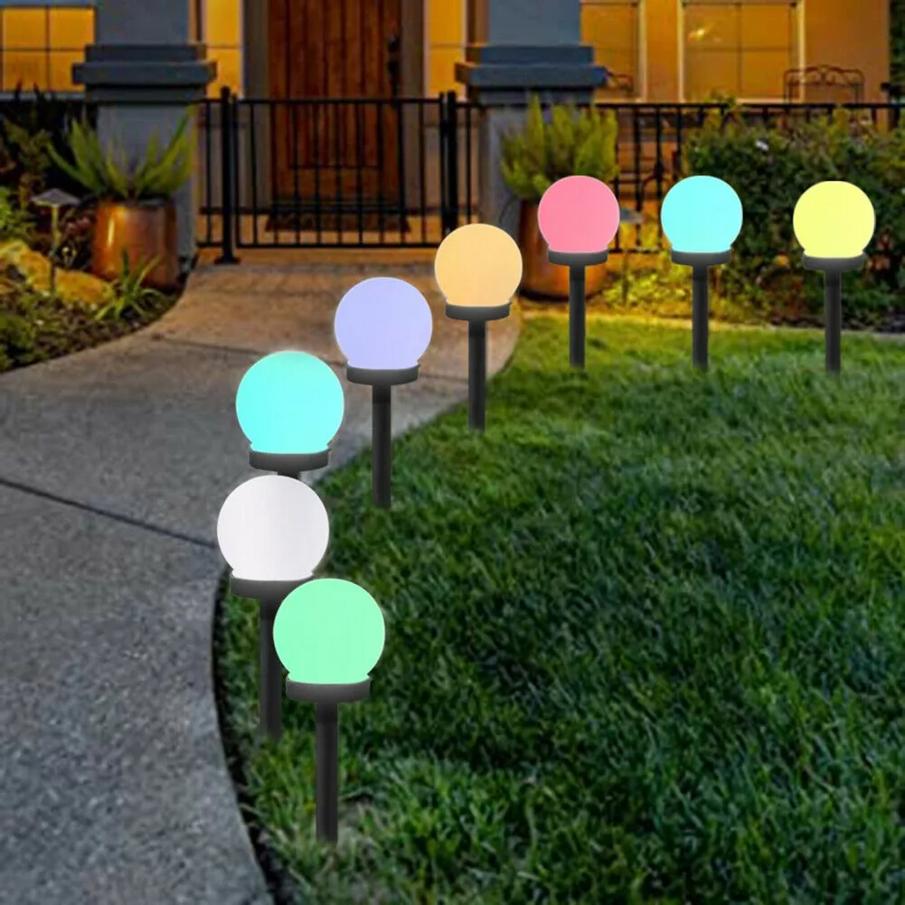 2pc Solar Light Outdoor Path Waterproof LED Round Garden Landscape Night Ground Lamp Parkside Lighting Decor Decorations
2pc Solar Light Outdoor Path Waterproof LED Round Garden Landscape Night Ground Lamp Parkside Lighting Decor Decorations