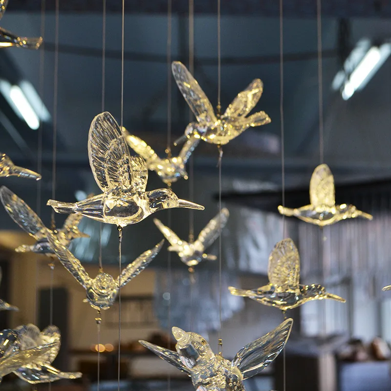 5 Pieces Crystal Clear Acrylic Bird Christmas Tree Decoration Home Party Wedding Stage Pendant Decoration
5 Pieces Crystal Clear Acrylic Bird Christmas Tree Decoration Home Party Wedding Stage Pendant Decoration