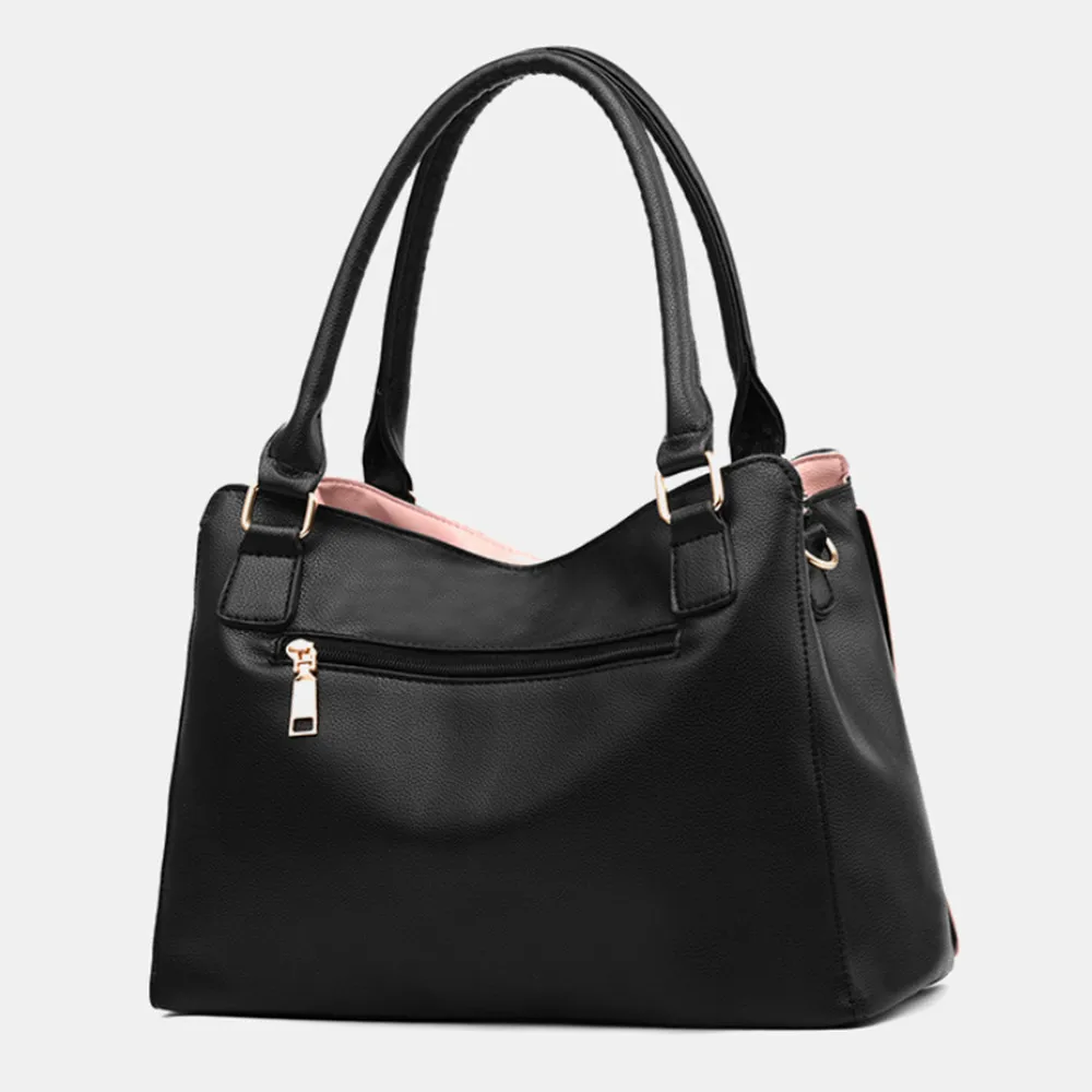 Fashion Soft Leather Large Capacity Handbag Women Cute Cat Pendant Shoulder Bag Casual Luxury Messenger Crossbody Tote Bag Chain 
Fashion Soft Leather Large Capacity Handbag Women Cute Cat Pendant Shoulder Bag Casual Luxury Messenger Crossbody Tote Bag Chain