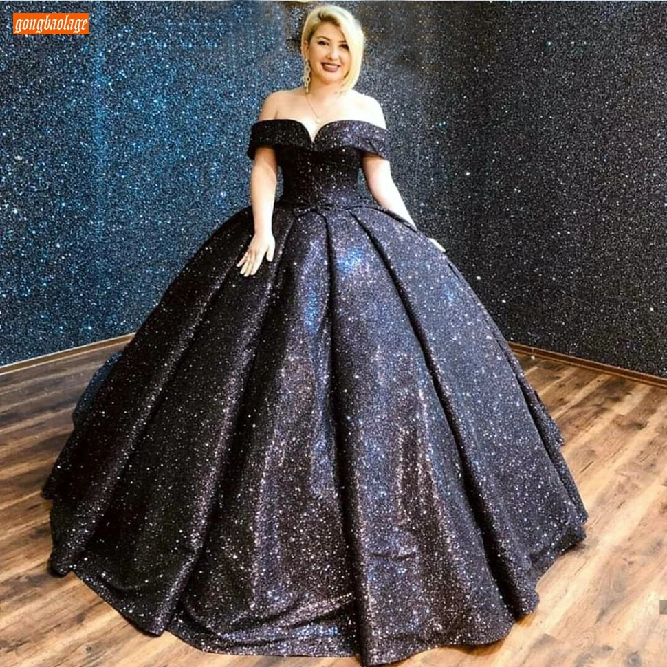 Dubai Black Evening Gowns Lace Up Sparkly Ball Gown Arabic Women Reflective Dresses Long Party Custom Made 2020 Robe De Soiree
Dubai Black Evening Gowns Lace Up Sparkly Ball Gown Arabic Women Reflective Dresses Long Party Custom Made 2020 Robe De Soiree