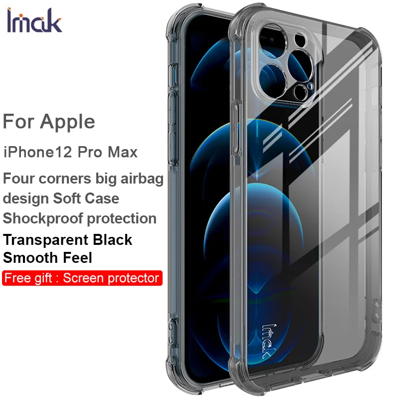 IMAK Для Apple iPhone 12 Pro Чехол для iPhone 12 Pro Max Mini противоударный мягкий чехол из ТПУ
IMAK Для Apple iPhone 12 Pro Чехол для iPhone 12 Pro Max Mini противоударный мягкий чехол из ТПУ