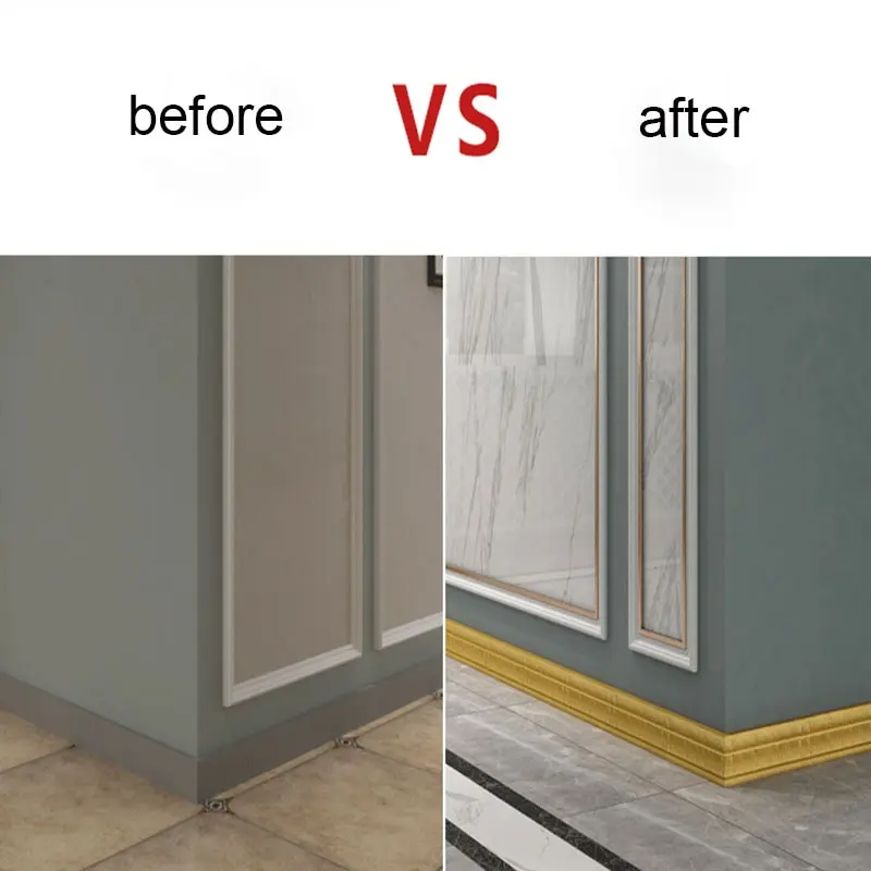 Anti-Collision 3D Self-Adhesive Foam Wall Sticker Waist Line Waterproof Skirting Line Baseboard Wallpaper PVC Wall Edge Banding
Anti-Collision 3D Self-Adhesive Foam Wall Sticker Waist Line Waterproof Skirting Line Baseboard Wallpaper PVC Wall Edge Banding