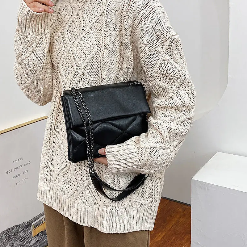 2021 Women Bag Solid Color PU Leather Crossbody Bags For Women Chain Designer Lady Summer Travel Shoulder Messenger Handbags
2021 Women Bag Solid Color PU Leather Crossbody Bags For Women Chain Designer Lady Summer Travel Shoulder Messenger Handbags