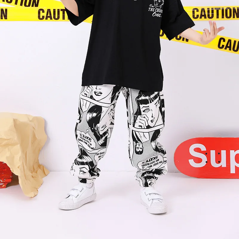 Children's hip-hop street dance suit boys and girls summer loose performance clothes student catwalk performance clothes tide
Children's hip-hop street dance suit boys and girls summer loose performance clothes student catwalk performance clothes tide