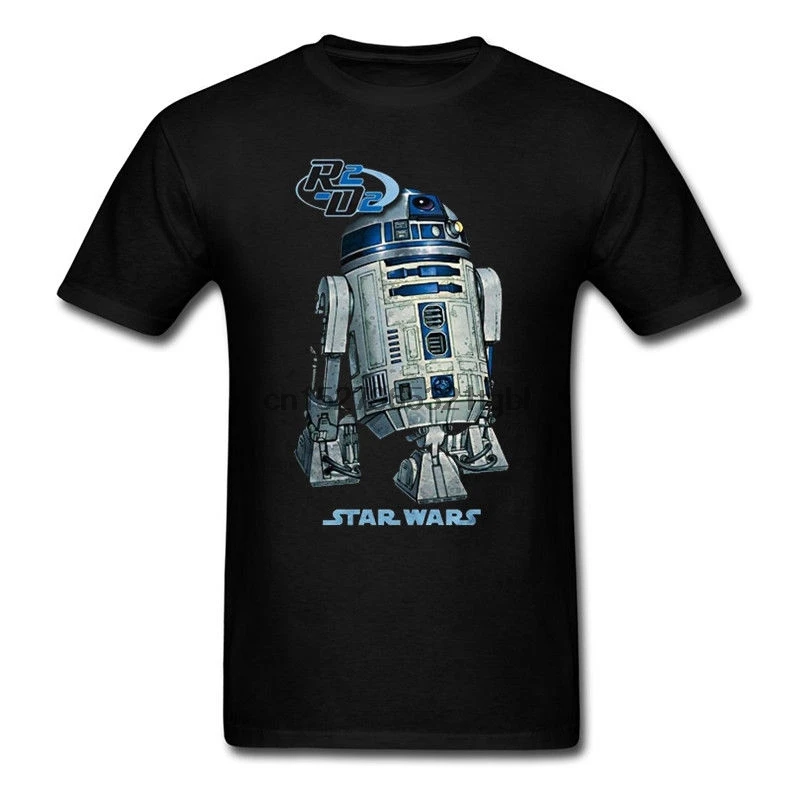 Новая футболка Звездные войны The Force Awakens Millennium Falcon Stormtrooper R2D2 крутая Повседневная
