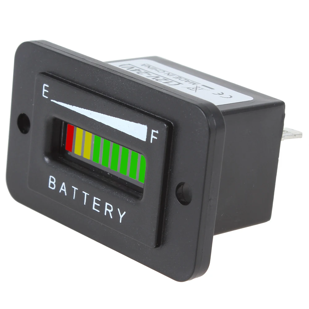 Universal Battery Capacity Indicator 12V 24V 36V 48V to 100V LCD Battery Tester Meter DC Power for DIY Electrical Supplies
Universal Battery Capacity Indicator 12V 24V 36V 48V to 100V LCD Battery Tester Meter DC Power for DIY Electrical Supplies