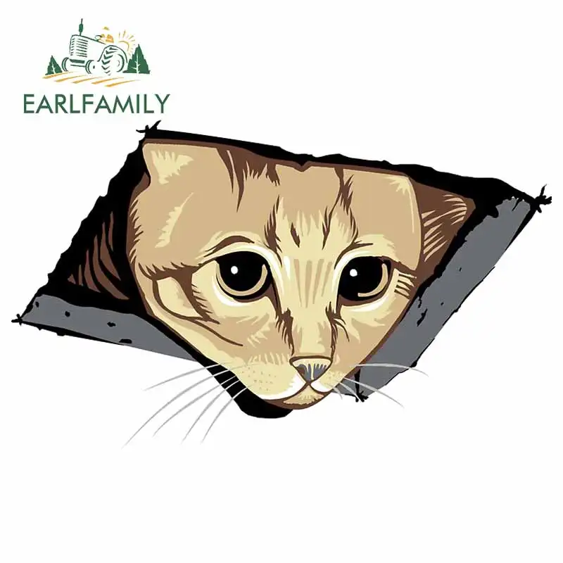 EARLFAMILY 13 см x 8,1 см для потолка, кошка, виниловые автомобильные наклейки, автомобильные аксессуары, наклейка, водонепроницаемая персональная мультяшная наклейка, Декор
EARLFAMILY 13 см x 8,1 см для потолка, кошка, виниловые автомобильные наклейки, автомобильные аксессуары, наклейка, водонепроницаемая персональная мультяшная наклейка, Декор