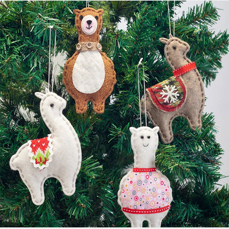 4Pcs/lot Christmas Ornament for Tree New Year Gifts Keychain Animal Hanging Pendant Party Decorations
4Pcs/lot Christmas Ornament for Tree New Year Gifts Keychain Animal Hanging Pendant Party Decorations