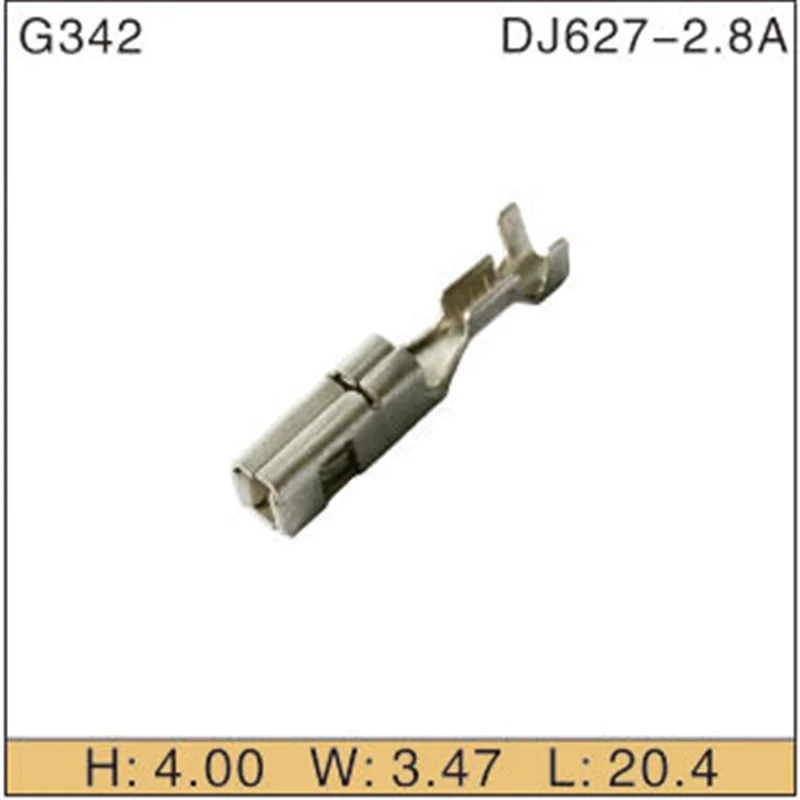 Free shipping 1000pcs Car Electronics & Motorcycle Accessories & Parts G342 female terminal connector
Free shipping 1000pcs Car Electronics & Motorcycle Accessories & Parts G342 female terminal connector