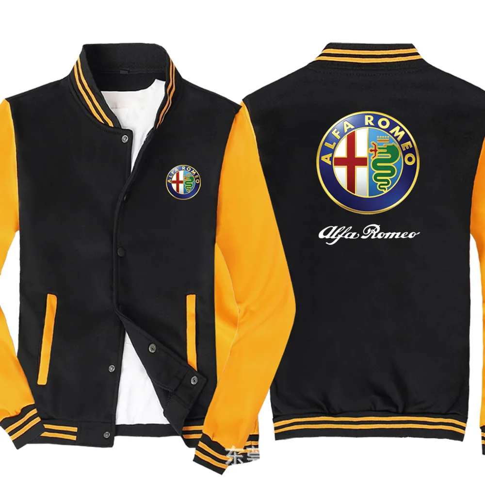 NEW Fashion Men Baseball Jacket for ALFA ROMEO Sportswear Casual Sweatshirt Hip Hop Harajuku Unisex Uniform Cardigan Coat
NEW Fashion Men Baseball Jacket for ALFA ROMEO Sportswear Casual Sweatshirt Hip Hop Harajuku Unisex Uniform Cardigan Coat