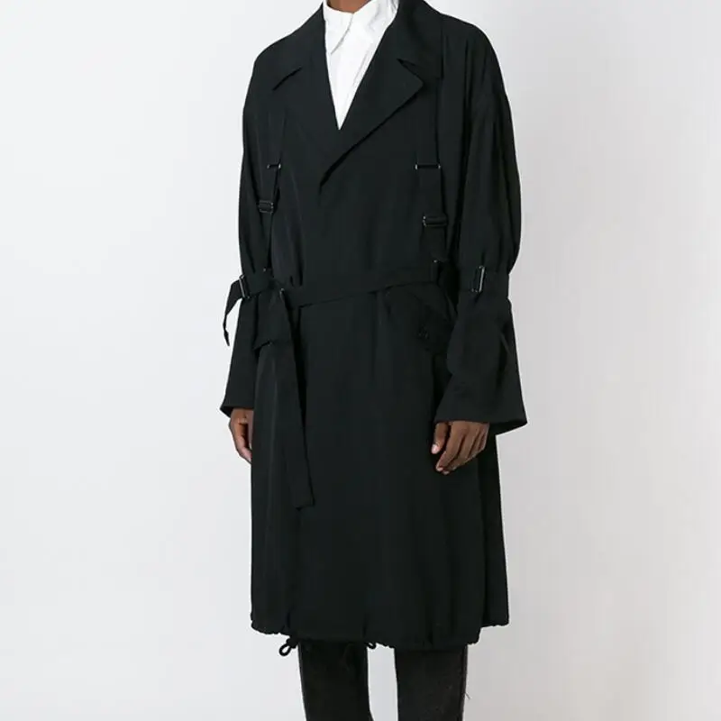 HOT/ Spring Men's New Fashion Personalized customization Super loose mid-length classic single-breasted trench coat /S-6XL
HOT/ Spring Men's New Fashion Personalized customization Super loose mid-length classic single-breasted trench coat /S-6XL