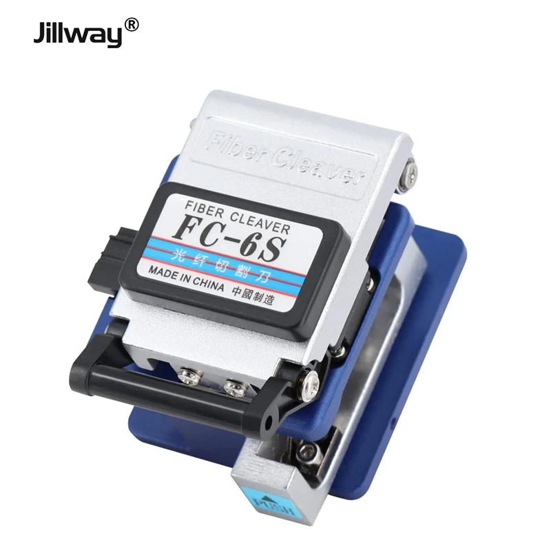 Jillway FC-6S Fiber Optic Cable Cleaver Stripper Tool 12 Position Blade Cold Connection Tool Fiber Optic Equipment for SC/FC/ST
Jillway FC-6S Fiber Optic Cable Cleaver Stripper Tool 12 Position Blade Cold Connection Tool Fiber Optic Equipment for SC/FC/ST