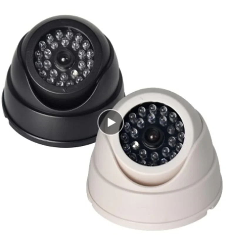 Dummy Dome Fake Security Camera CCTV IR LED Red LED Light Dome Fake Security Camera Simulation Camera With 30pc False IR LED
Dummy Dome Fake Security Camera CCTV IR LED Red LED Light Dome Fake Security Camera Simulation Camera With 30pc False IR LED