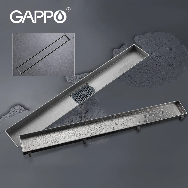 Слив для душа GAPPO, 304, из нержавеющей стали, длинный линейный Слив для душа для гостиницы, ванной, кухни
Слив для душа GAPPO, 304, из нержавеющей стали, длинный линейный Слив для душа для гостиницы, ванной, кухни