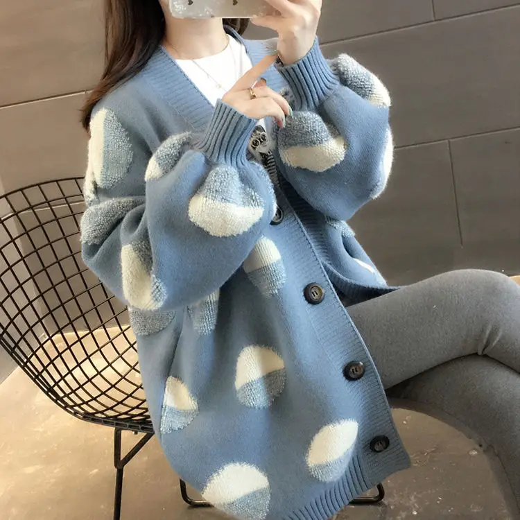 spring Autumn Winter Fashion Women Long Sleeve Loose Knitting Cardigan women Sweater Women Knitted Female Cardigan Pull Femme
spring Autumn Winter Fashion Women Long Sleeve Loose Knitting Cardigan women Sweater Women Knitted Female Cardigan Pull Femme