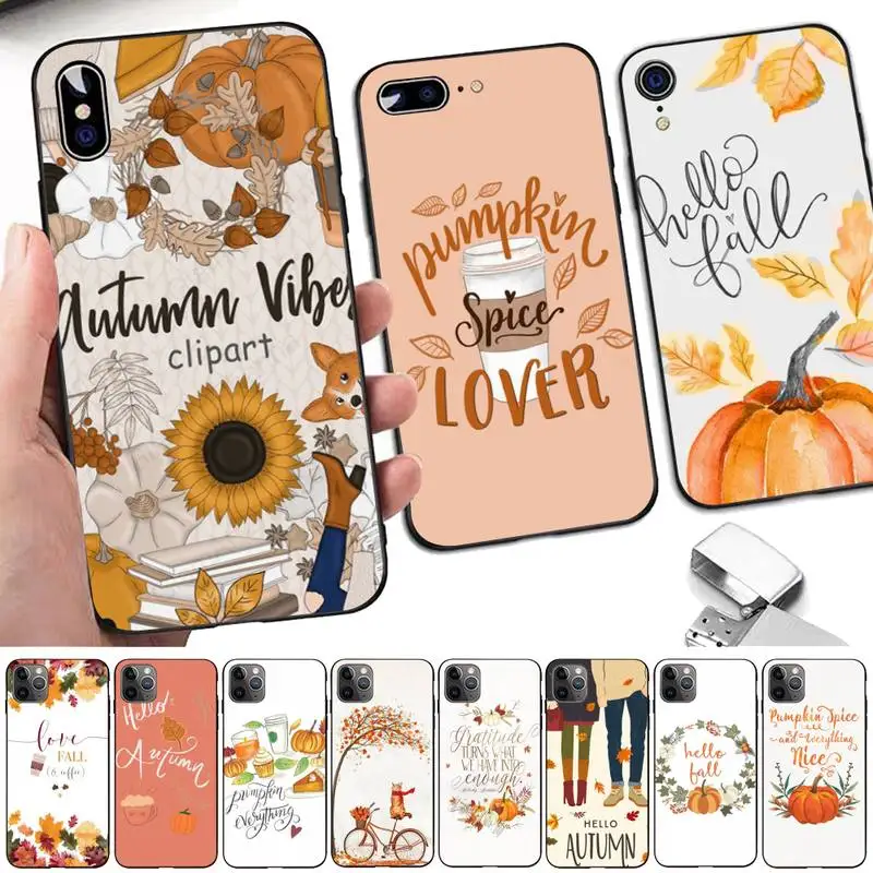 Yinuoda Pumpkin happy fall Phone Case for iPhone 11 12 13 mini pro XS MAX 8 7 6 6S Plus X 5S SE 2020 XR case
Yinuoda Pumpkin happy fall Phone Case for iPhone 11 12 13 mini pro XS MAX 8 7 6 6S Plus X 5S SE 2020 XR case
