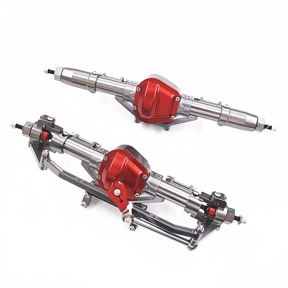 CNC Aluminum Axle Front + Rear Rock Axle Fit for AXIAL Honcho Jeep SCX10 1:10
CNC Aluminum Axle Front + Rear Rock Axle Fit for AXIAL Honcho Jeep SCX10 1:10