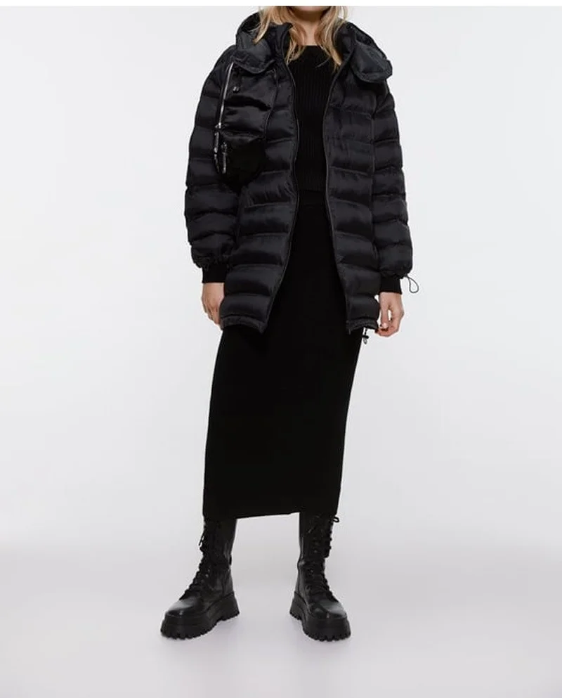 Autumn Winter New Long Black Casual Jacket Woman Parkas Keep Warm Hooded Winter Jacket Women
Autumn Winter New Long Black Casual Jacket Woman Parkas Keep Warm Hooded Winter Jacket Women