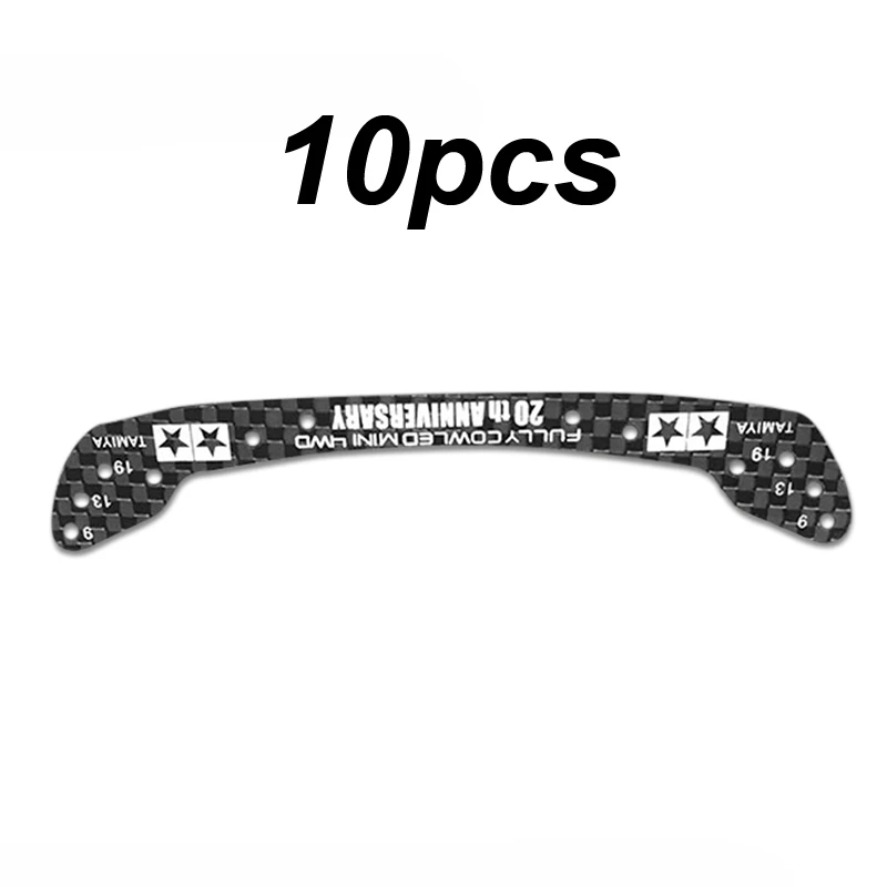 10 шт. 95072 + 94954 1,5 мм углеродное волокно кран Pteris надпись Армирующая пластина для RC Tamiya Mini 4WD Модель гоночного автомобиля
10 шт. 95072 + 94954 1,5 мм углеродное волокно кран Pteris надпись Армирующая пластина для RC Tamiya Mini 4WD Модель гоночного автомобиля