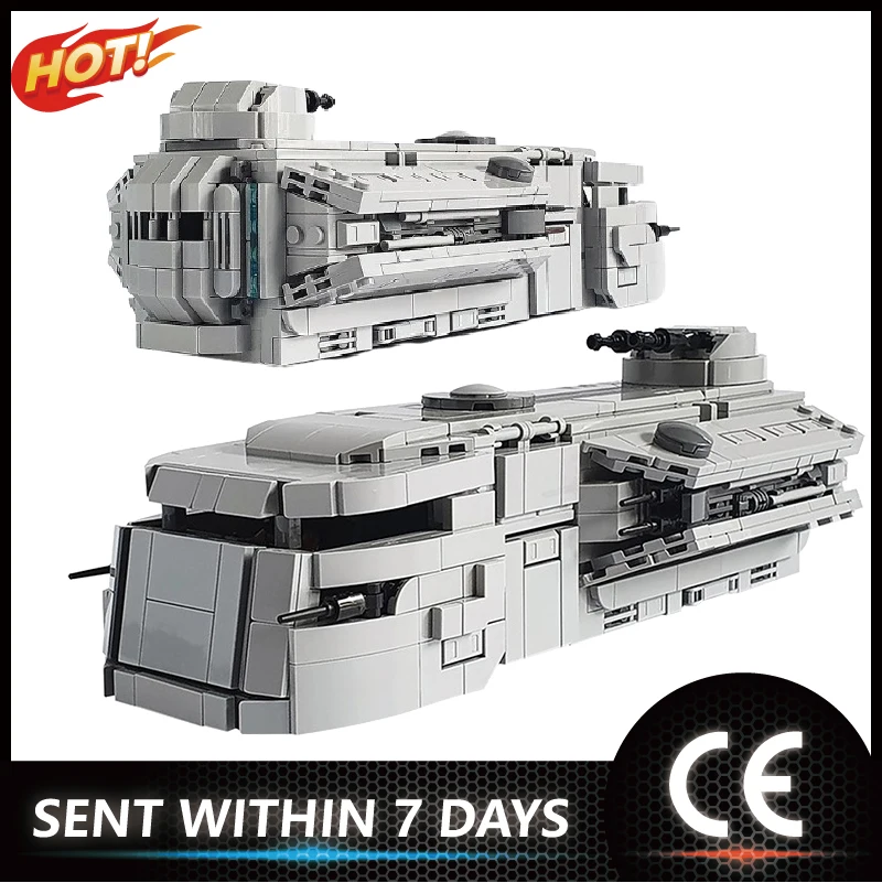 Star Space Series MOC-61365 Military Spaceship TrexlerMarauderED Building Blocks Bricks Assemble Toys
Star Space Series MOC-61365 Military Spaceship TrexlerMarauderED Building Blocks Bricks Assemble Toys