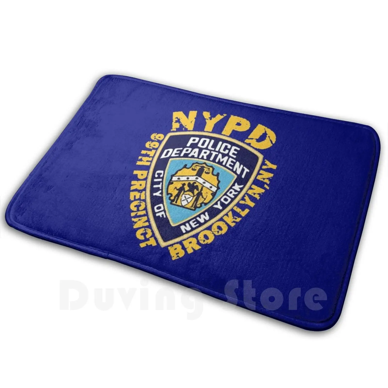 

99th Precinct - Ny Carpet Mat Rug Cushion Soft Boyle 99 Jake Peralta Captain Holt Santiago Terry Crews Tv Show Terry