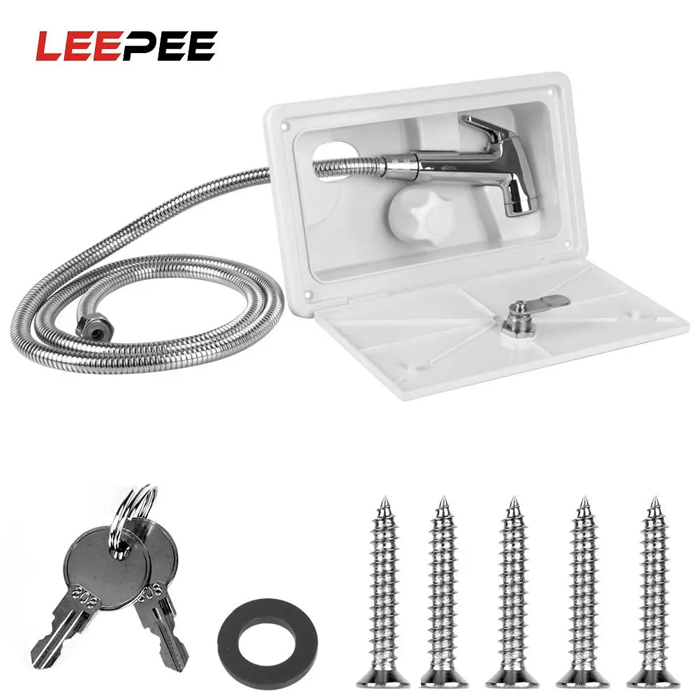 LEEPEE RV Shower Box Kit for Boat Marine Camper Motorhome Caravan with Lock RV External Exterior Shower Camper Accessories
LEEPEE RV Shower Box Kit for Boat Marine Camper Motorhome Caravan with Lock RV External Exterior Shower Camper Accessories