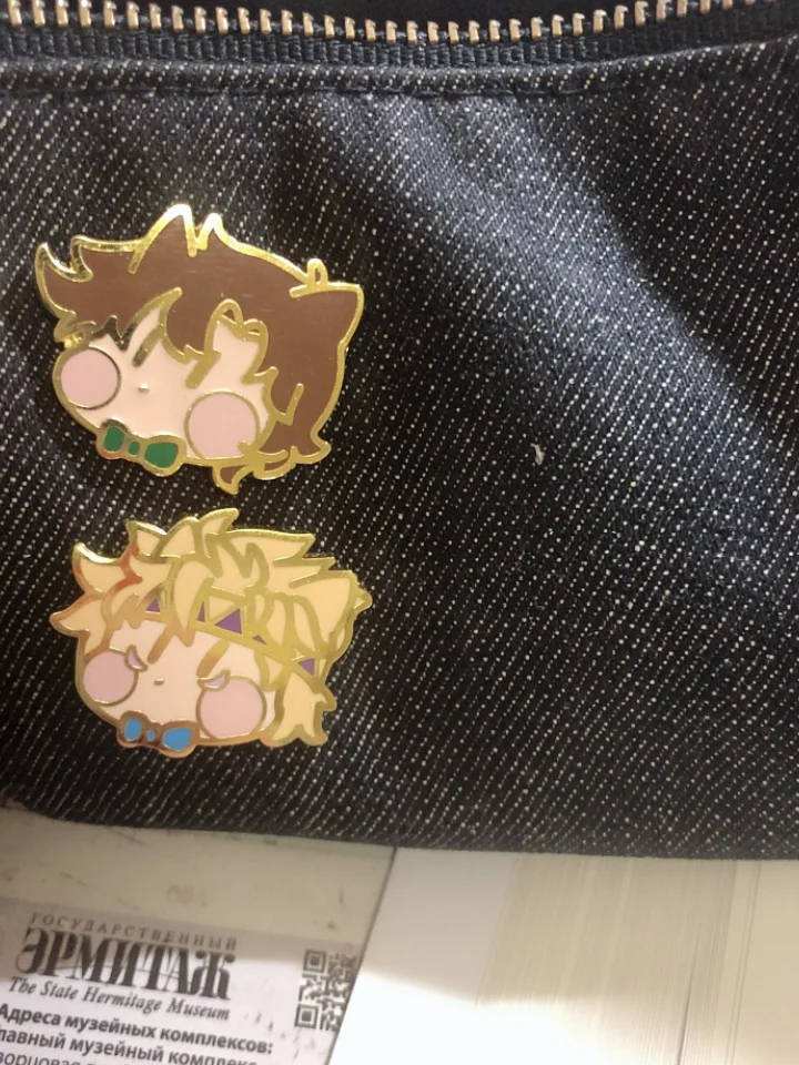 JoJo's Bizarre Adventure J Joseph Joestar Caesar Cosplay Metal Bedge Bag Badge Button Brooch Pin Souvenir Costume Props gift 
JoJo's Bizarre Adventure J Joseph Joestar Caesar Cosplay Metal Bedge Bag Badge Button Brooch Pin Souvenir Costume Props gift